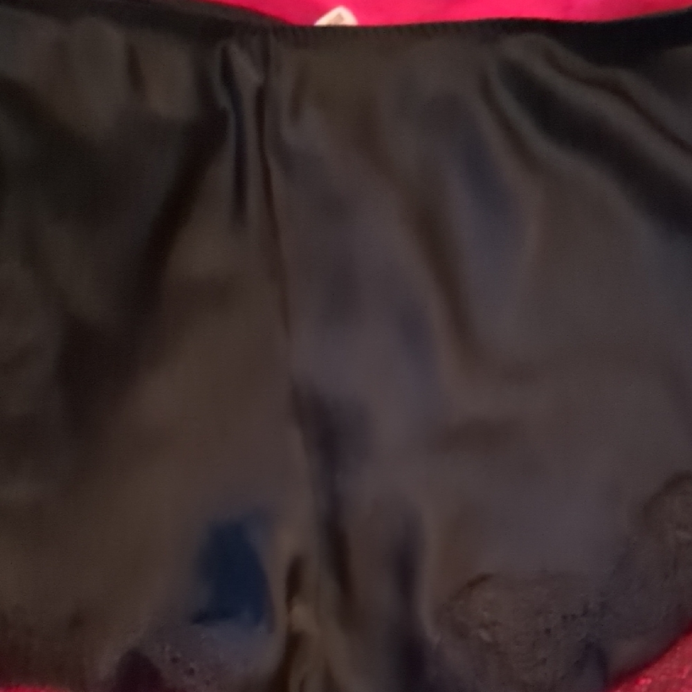 Victoria's Secret Black Satin Apparel